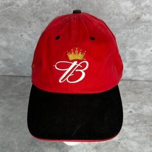Red and black vintage Budweiser snapback hat hats‎